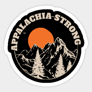 Appalachia Strong - Hurricane Helene Disaster Sticker